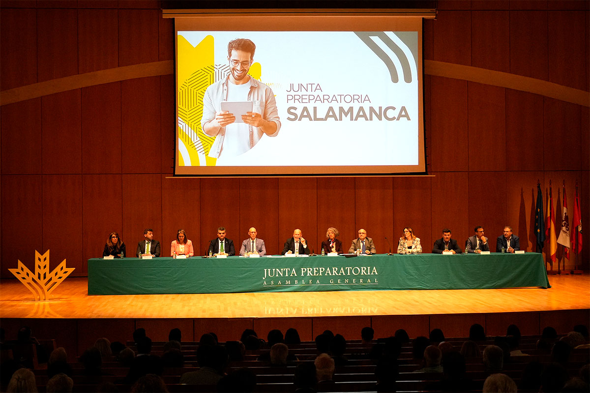 Caja Rural de Salamanca celebra con éxito su Junta Preparatoria en la capital charra