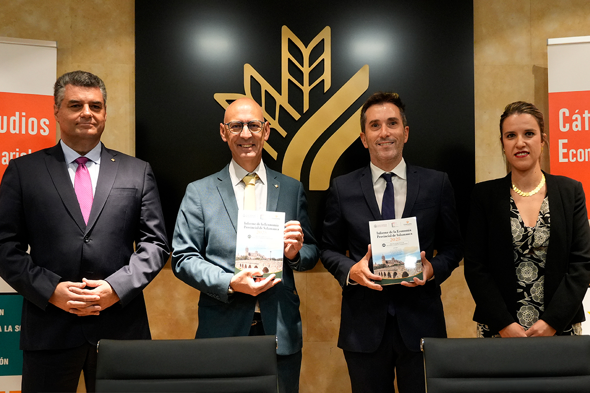 Caja Rural y la Universidad de Salamanca presentan el I Informe de la Economía Provincial de Salamanca