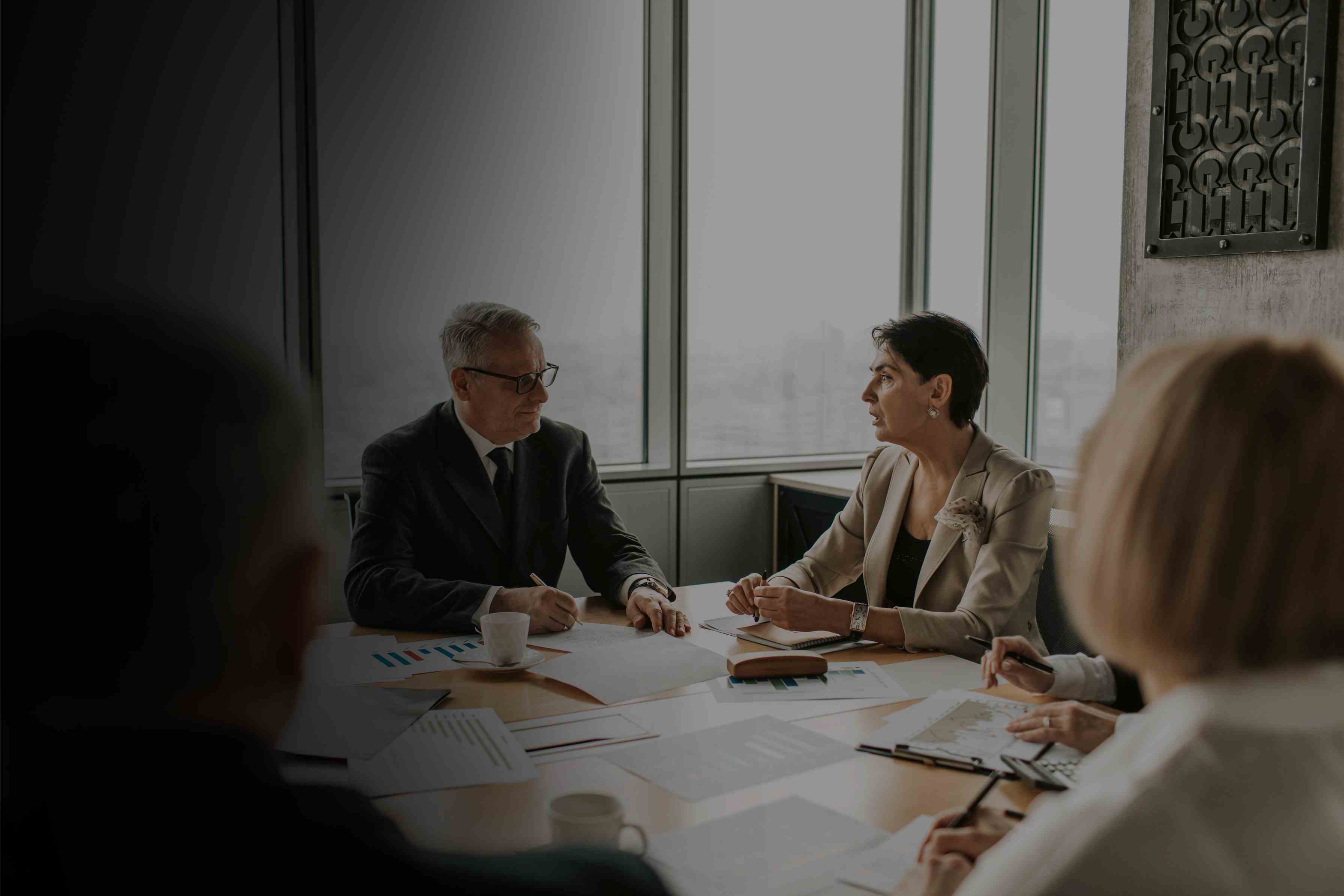 reunión empresarial