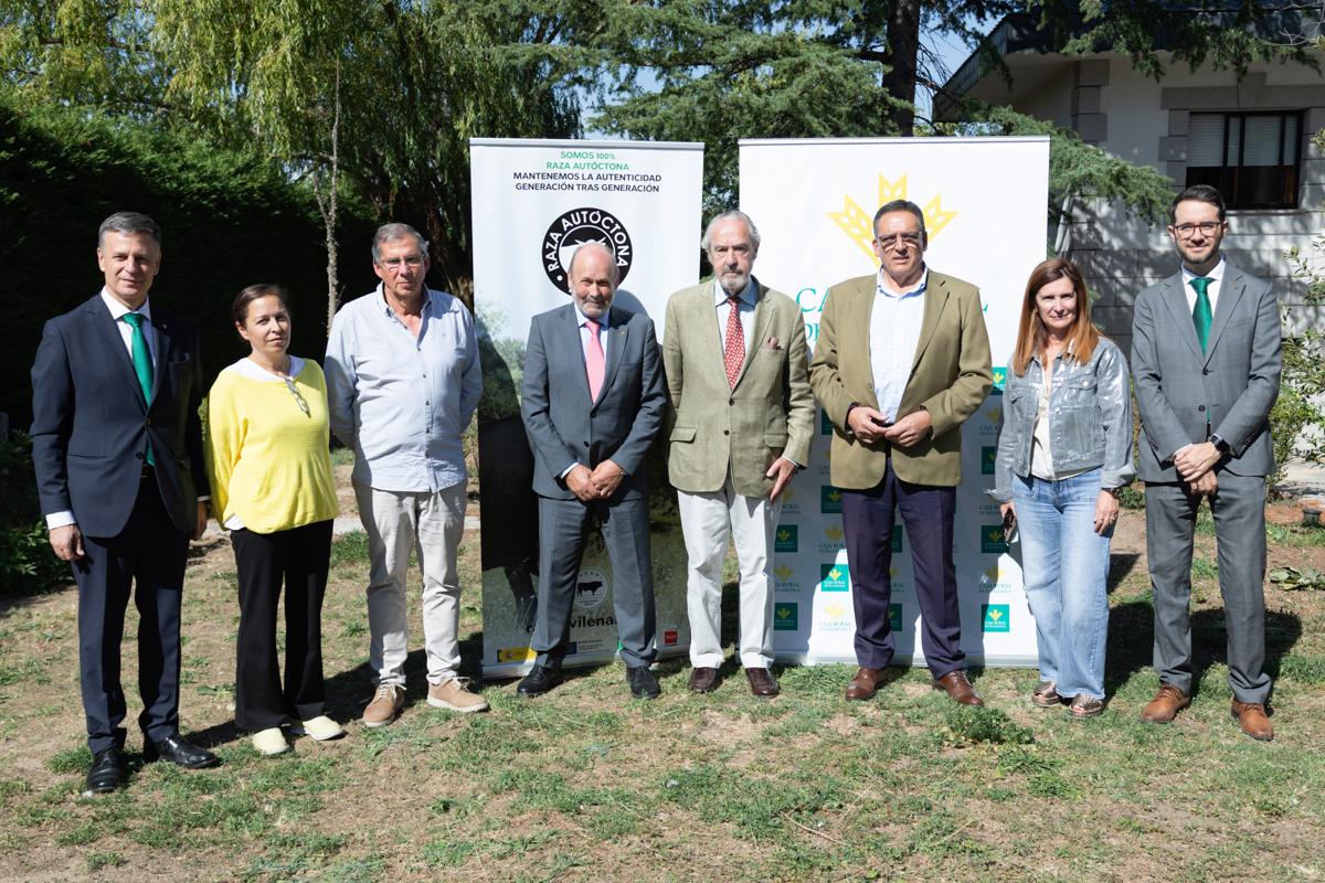 Caja Rural de Salamanca une lazos con la Asociación de Raza Avileña- Negra Ibérica