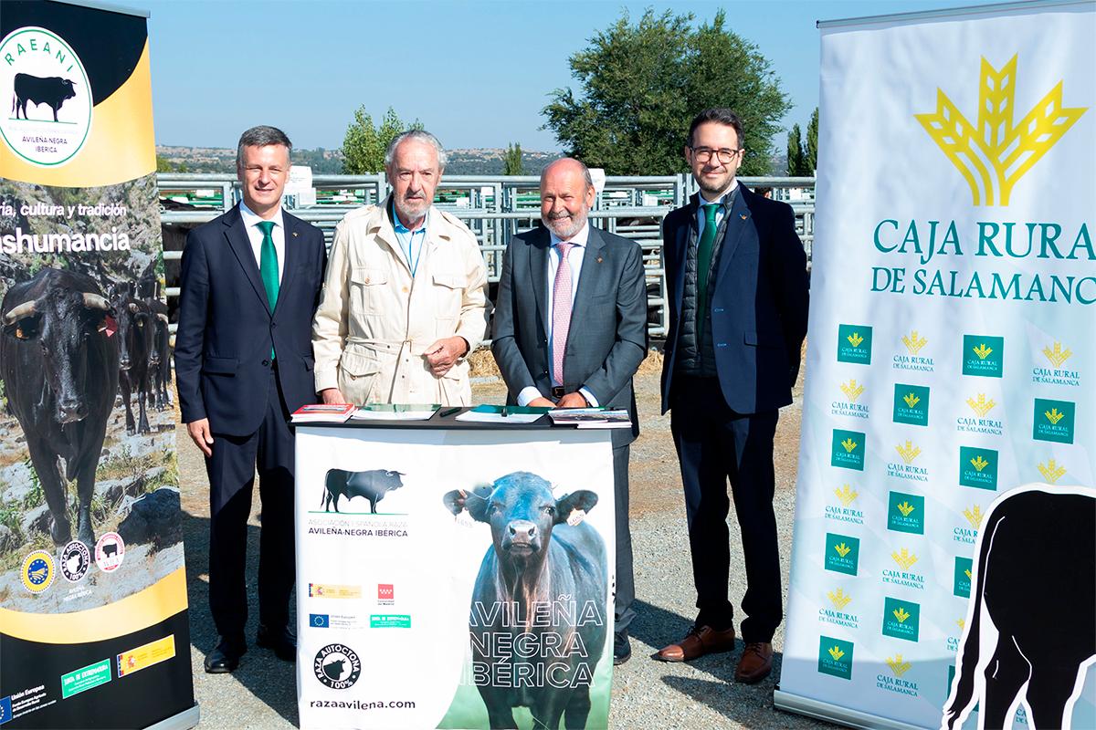 Caja Rural de Salamanca con la Asociación de Raza Avileña- Negra Ibérica