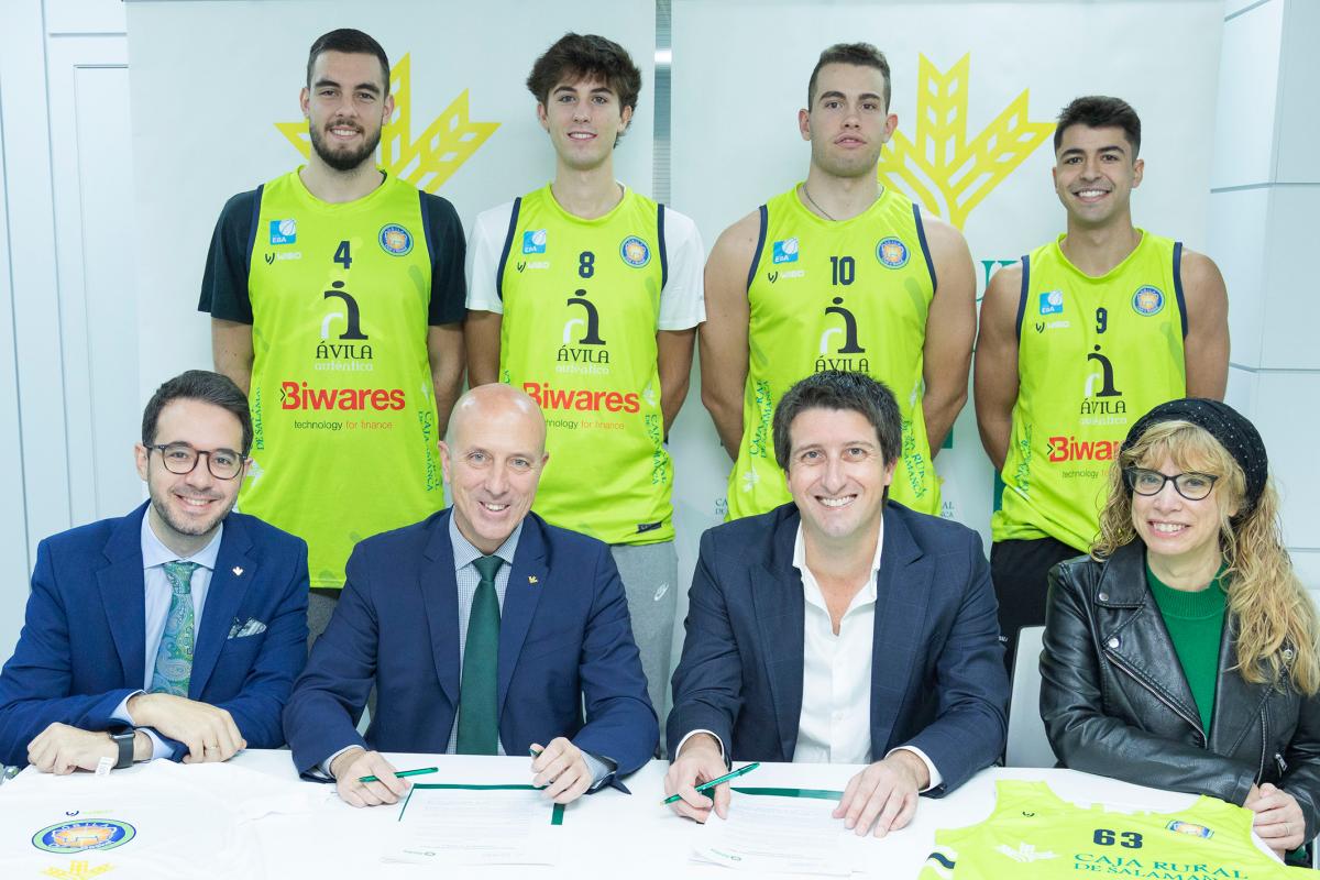 Caja Rural de Salamanca une lazos  con el Óbila Club de Basket 