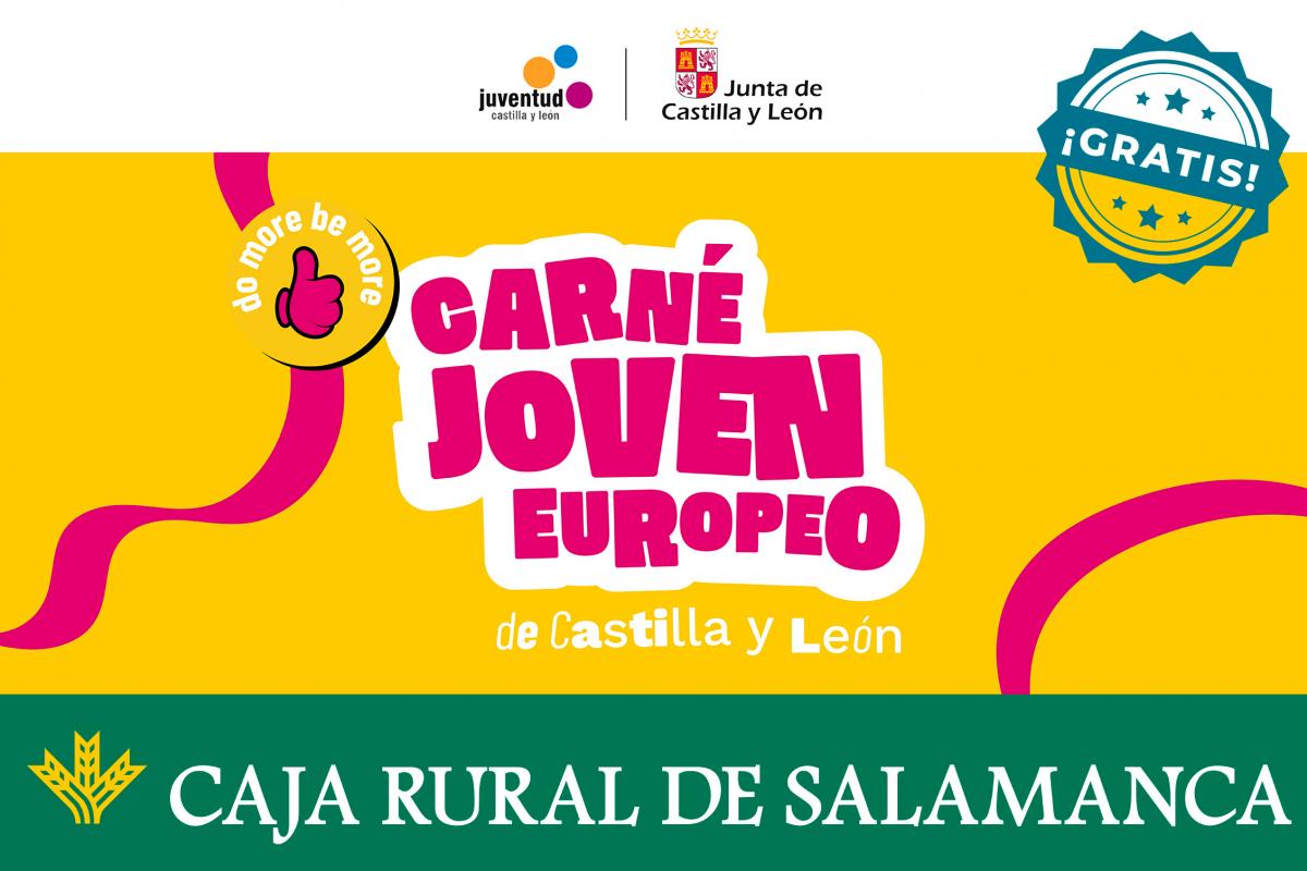 Caja Rural de Salamanca y la Junta de Castilla y León firman un convenio para impulsar el Carné Joven Europeo