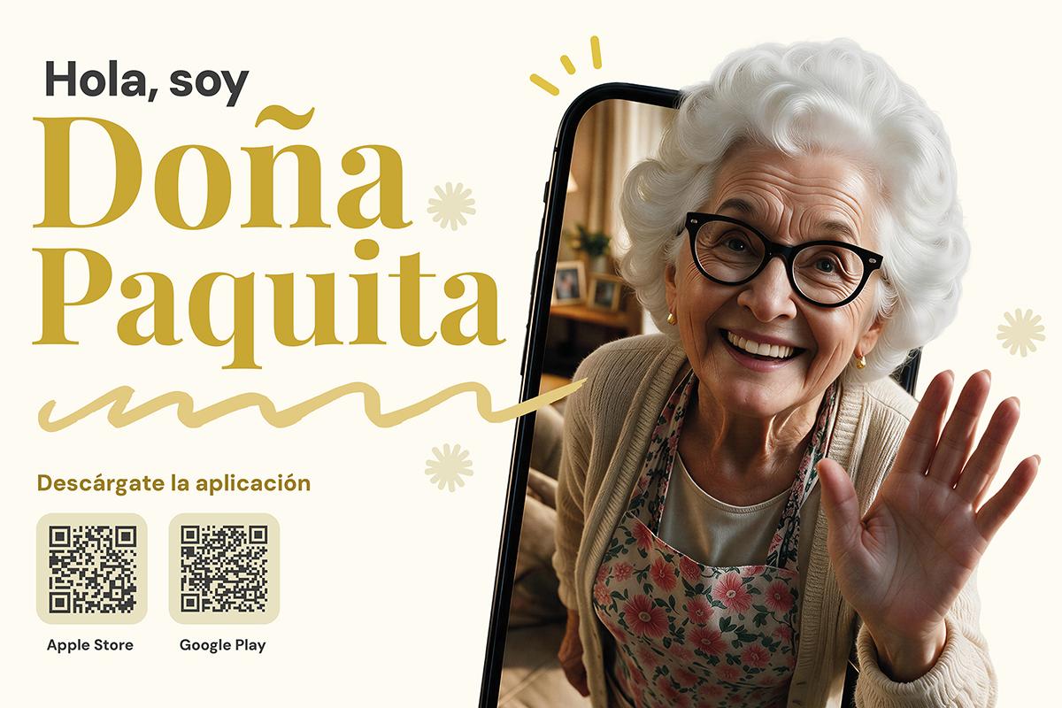 Caja Rural de Salamanca impulsa el acompañamiento digital con Doña Paquita