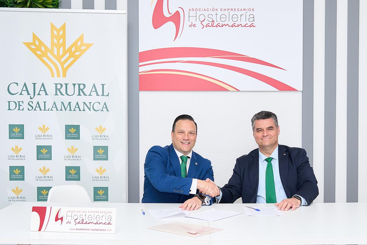 La entidad financiera respalda el desarrollo empresarial y la dinamización del sector hostelero salmantino