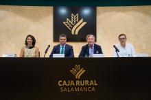 Caja Rural de Salamanca organiza un encuentro con Jesús Álvarez sobre periodismo, deporte y valores