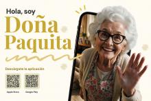 Caja Rural de Salamanca impulsa el acompañamiento digital con Doña Paquita