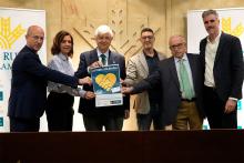 Caja Rural de Salamanca renueva su compromiso con la Lotería Solidaria en apoyo al Banco de Alimentos