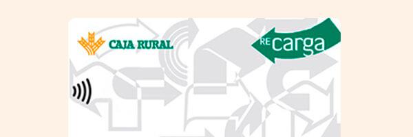 Tarjeta Prepago Recarga - Tarjetas Caja Rural